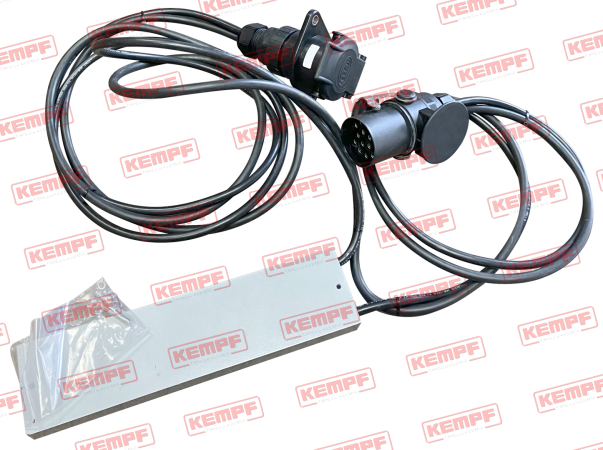 105093 Kempf Steuergerät-LED  ISO 12098 Stecker f.3-Ka. ISO 12098 Steckdose Su.Seal